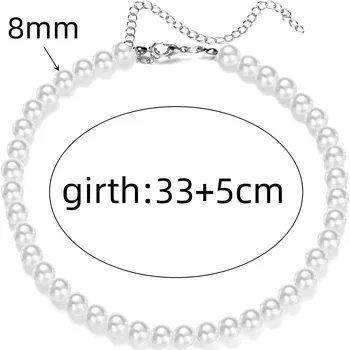 Náhrdelník Perlový choker svatební elegance | náhrdelník - L1138