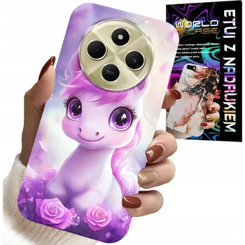 Pouzdro na mobilní telefon POUZDRO PRO XIAOMI REDMI 14C 4G - ROZTOMILÝ JEDNOROŽEC, POUZDRO PRO DĚTI