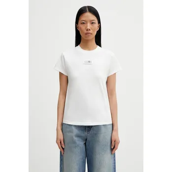 Pánské tričko Bavlněné tričko MM6 Maison Margiela S52GC0327.M20170 bílá 00X, vel. M