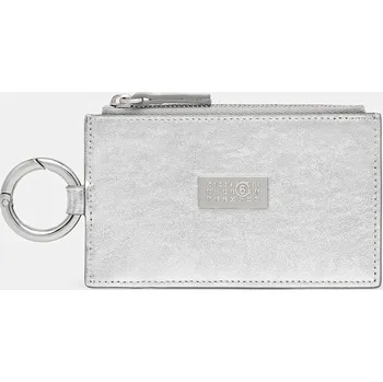 Peněženka Kožená peněženka MM6 Maison Margiela SA6UI0031.P8874.T9002 šedá 09X, vel. ONE SIZE