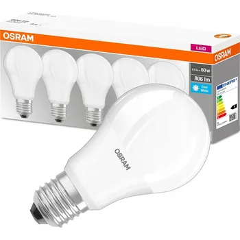 Žárovka LED žárovky Osram 8,5 W 806 lm E27 4000 K 5 kusů