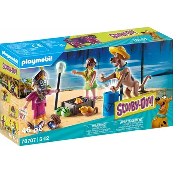 Stavebnice Playmobil Playmobil SCOOBY-DOO! Dobrodružství s Witch Doctor (Šamanem)