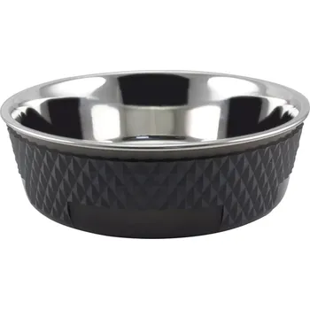 Miska pro psa Quapas! nerezová miska pro psy černá 1600 ml