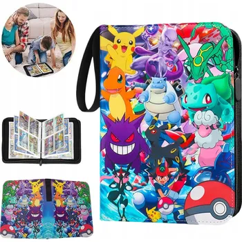 Příslušenství ke karetním hrám ALBUM SEGREGÁTOR POŘADAČ NA SBĚRATELSKÉ KARTY TGC PRO 400 KARET SE ZIPEM