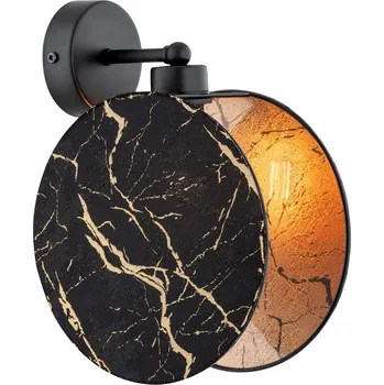 Nástěnné svítidlo MOTIF K1 MARBEL Nástěnné svítidlo Ocel práškově lakovaná. Stínidlo Černé 15W MAX