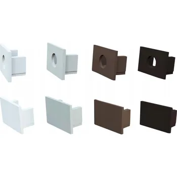 LED páska ZÁSUVNÁ ZÁTKA pro LED profil do sádrokartonu - 2 KS