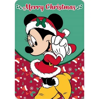 Dětská deka Minnie fleecová deka 100x140 měkká teplá s licencí