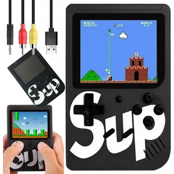 dobirkov.cz Mini hrací konzole, 400 her 3.0 tv herní box, černá