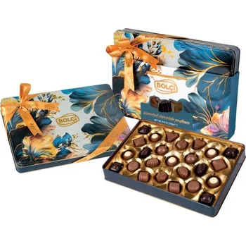 Čokoláda Bolci Rhapsody blue - mix pralinek s dárkovou taškou plech 250 g