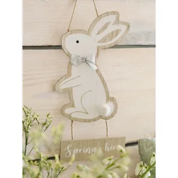 Velikonoční dekorace Sinsay - Velikonoční dekorace ve tvaru zajíčka - vícebarevná - 087IA-MLC - 087IA-MLC-ONE