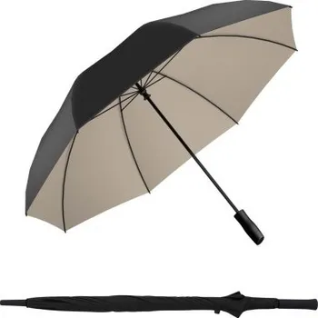 Deštník Doppler Zero XXL Ultra Sun Simply black - partnerský holový deštník