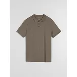 Sinsay - Bavlněné polo tričko - hnědá - 349HZ-84X - 349HZ-84X-M