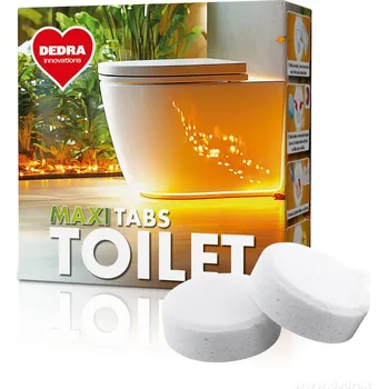 WC čistič Dedra Maxi Tabs Toilet EKO samočisticí tablety 2 ks