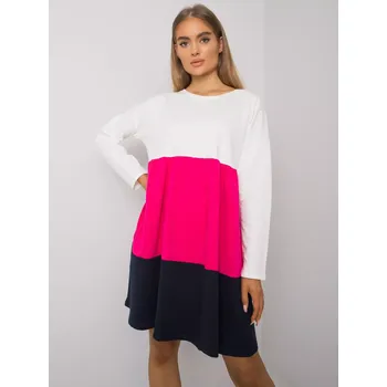 Dámské šaty Šaty RV SK 7188.83P fuchsiová S/M