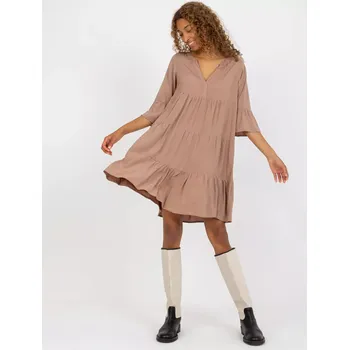 Dámské šaty Šaty D73761M30214A3 tmavě lila M