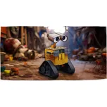 Sablio Ručník s potiskem Wall-E robot Město - 70x140 cm