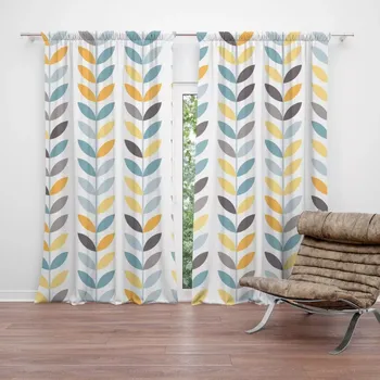 Závěs Sablio Závěsy Barevné lístky: 2 ks - 140x250 cm - Sablio