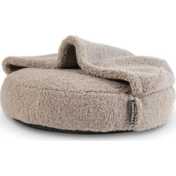 Pelíšek pro psa Lex & Max Hoodie Round 90 cm hnědá