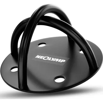 NEOLYMP Nástěnná kotva pro fitness pásy NO SIZE ČERNÁ|ŠEDÁ