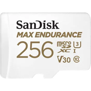 Paměťová karta SanDisk MAX ENDURANCE microSDXCCard s adaptérem 256GB