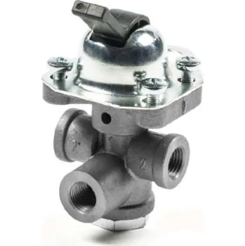 Ventil Uzavírací kohout, pneumatický systém s 1 sekcí G1/8" Bertocco