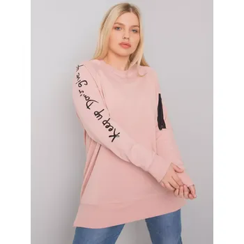 Dámská košile Tunika RV TU 7158.76P světle růžová jedna velikost