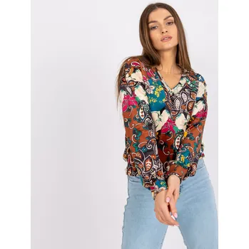 Dámská košile Halenka DHJ BZ 6033 2.46P světle hnědá jedna velikost