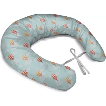 Kojící polštář Sablio Těhotenský polštář Horkovzdušné balony na nebi