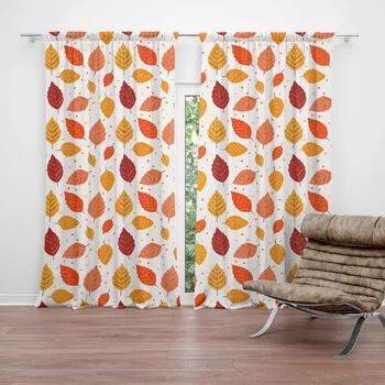 Závěs Sablio Závěsy Barevný listopad: 2ks 140x250cm