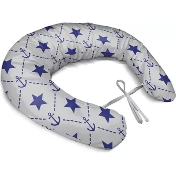 Kojící polštář Sablio Těhotenský polštář Hvězdy a kotvy