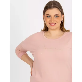 Dámská košile Halenka RV BZ 8483.69P světle růžová jedna velikost