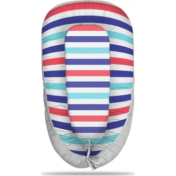 Hnízdečko pro miminko Sablio Hnízdečko pro miminko Barevné veselé pruhy