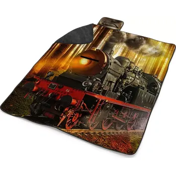 deka Sablio Plážová deka Lokomotiva 2: 200x140 cm