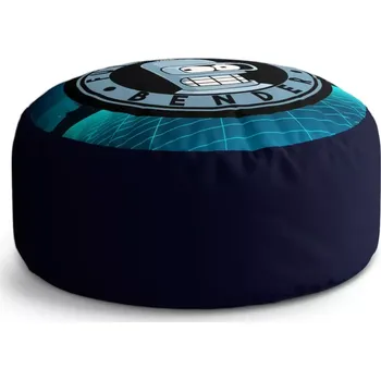 Taburet Sablio Taburet Circle Futurama Bender Čtvrtá dimenze: 38x48 cm