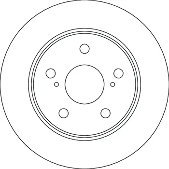 Brzdový kotouč Brzdový kotouč TRW DF6773
