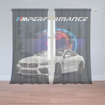 Záclona Sablio Záclony MPERFORMANCE Tachometr: 2 ks - 150x250 cm - Sablio