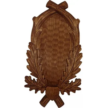 Obraz Dřevo Novák Podložka pod trofej, řezbovaná, daněk, sika č.227 Barva: Hnědá