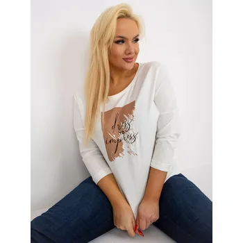 Dámská košile Halenka RV BZ 8484.15P ecru jedna velikost