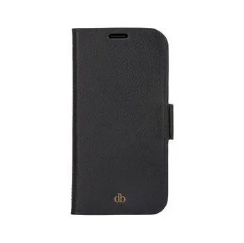 dbramante1928 New York Leather Folio case with detatchable cradle for Apple iPhone 11/XR Night Black NY11PBBL5562