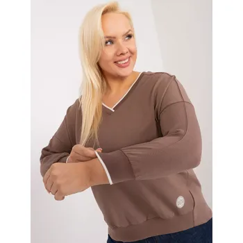 Dámská košile Halenka RV BZ 9343.33 hnědá jedna velikost