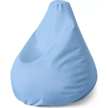 Sedací pytel Sedací vak Pear Modrá sky blue - Sablio - 70 x 95 x 15 cm
