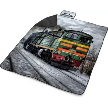 deka Sablio Plážová deka Lokomotiva: 200x140 cm