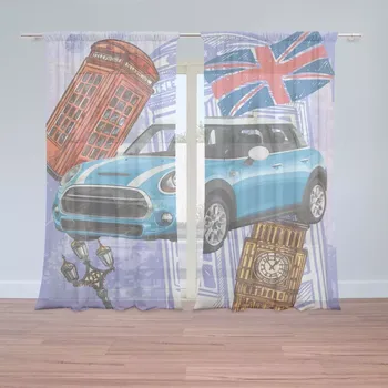 Záclona Sablio Záclony Mini sedan Londýn: 2ks 150x250cm