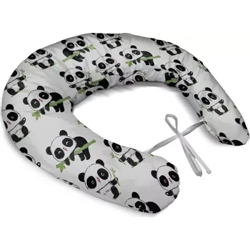 Kojící polštář Sablio Těhotenský polštář Pandy s větvičkou