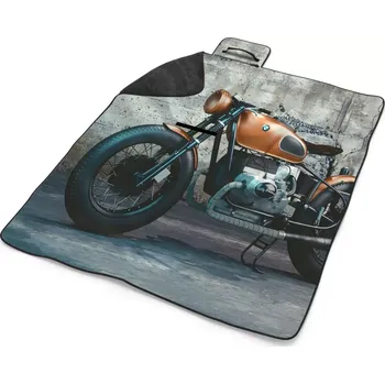 deka Sablio Plážová deka Motorka: 200x140 cm