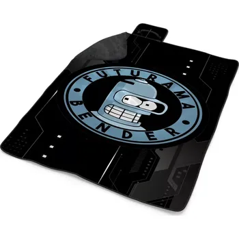 deka Sablio Plážová deka Futurama Bender Technology: 200x140 cm