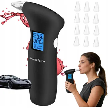 IP kamera Przenośny Elektrochemiczny Alkomat s Kalibrací pro Řidiče