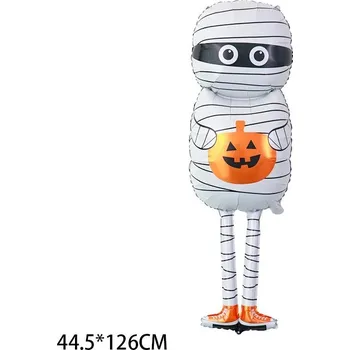 Party dekorace Strašidelný hrad lebka balónek halloween | party dekorace - Rubín , Ostatní