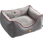 Pelíšek Hunter University šedá 100 cm + Doprava zdarma