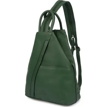 Super módní Vera Pelle italský Batoh PŘÍRODNÍ KŮŽE kožený dámský